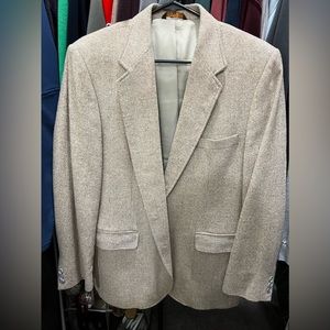Men’s Size 42 Haggar Tweed Jacket Sport Coat